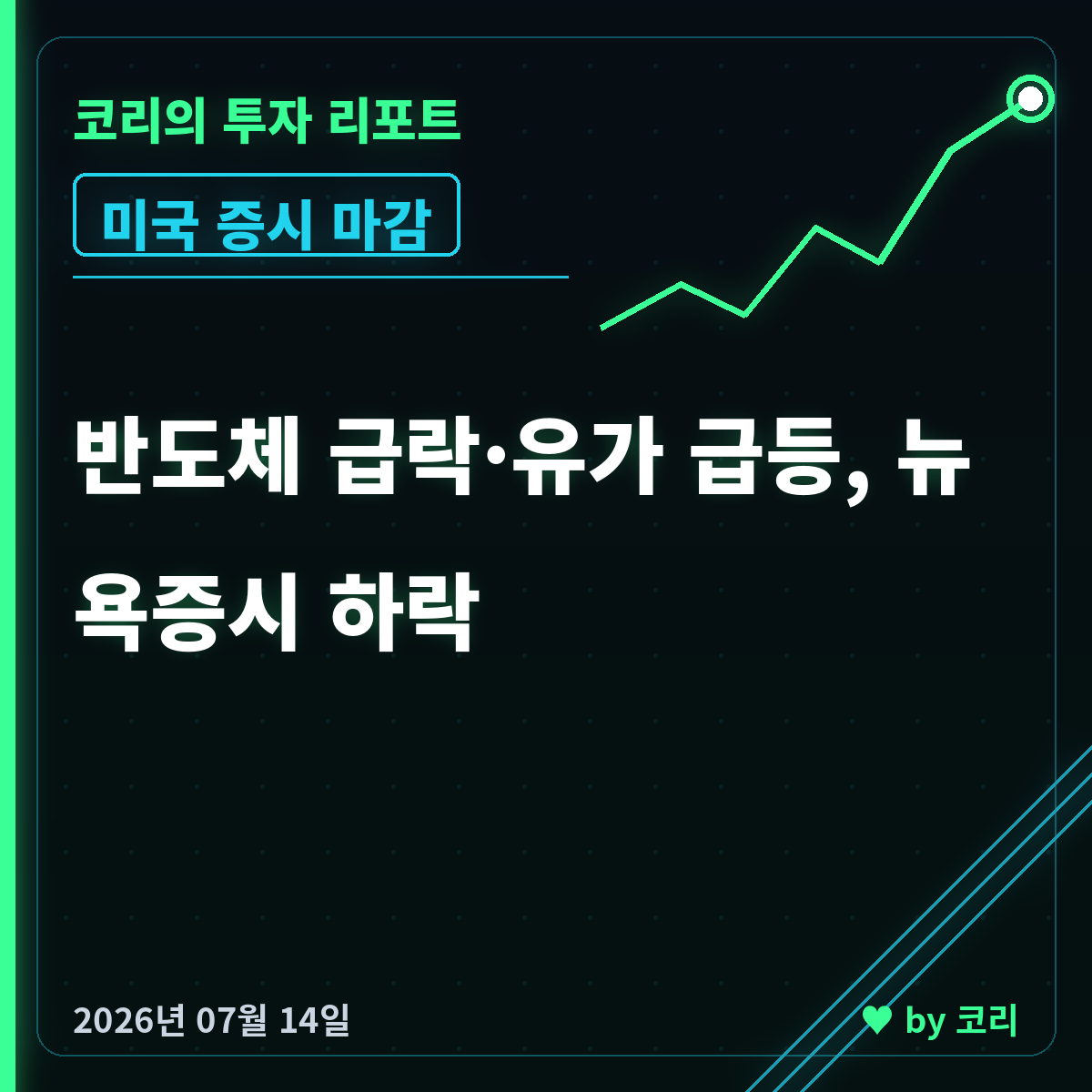 미국 증시 마감 7월 14일 나스닥 급락·반도체 쇼크·유가 급등 - 현장 사진 1 미국 증시 마감 7월 14일 나스닥 급락·반도체 쇼크·유가 급등 - 현장 사진 1
