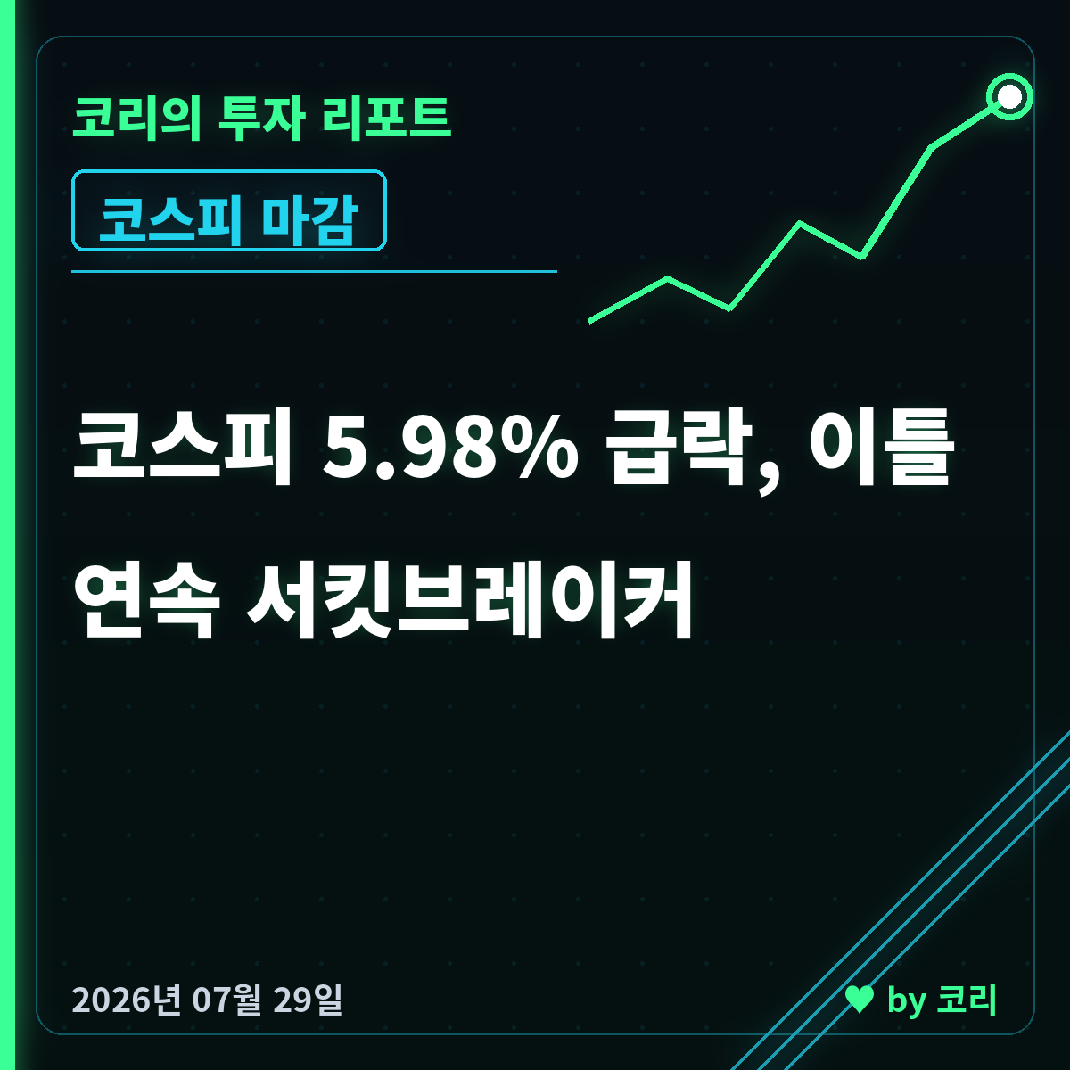 국내 증시 마감 7월 29일 코스피 5663, 이틀 연속 서킷브레이커 - 현장 사진 1 국내 증시 마감 7월 29일 코스피 5663, 이틀 연속 서킷브레이커 - 현장 사진 1