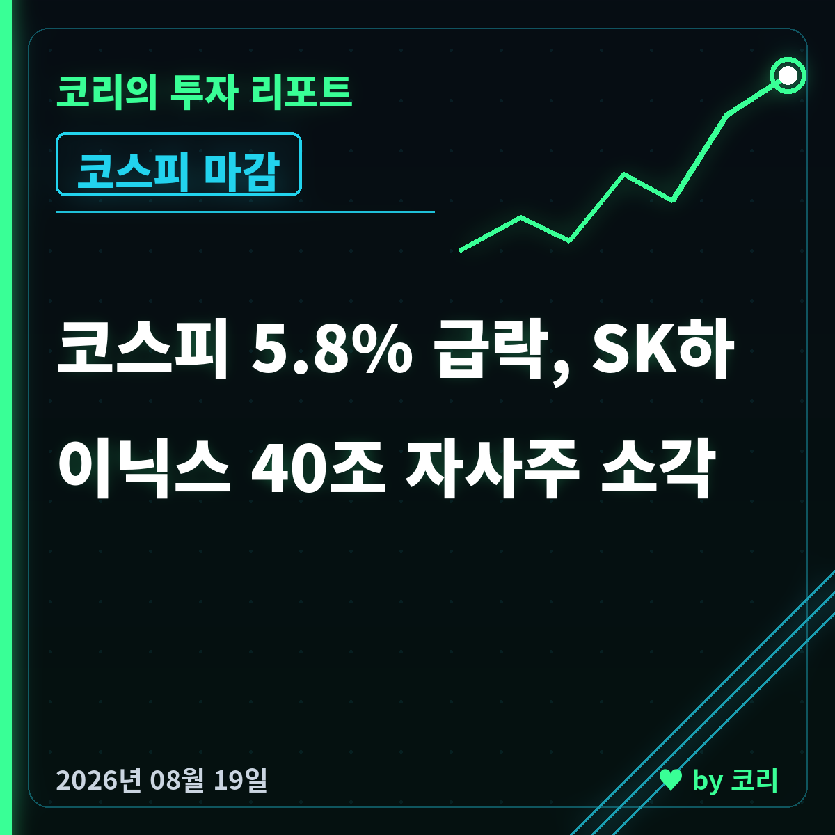 국내 증시 마감 8월 19일 코스피 5.8% 급락, 매도 사이드카 발동 - 현장 사진 1 국내 증시 마감 8월 19일 코스피 5.8% 급락, 매도 사이드카 발동 - 현장 사진 1