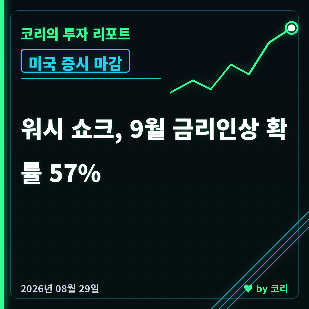 미국 증시 마감 8월 29일 나스닥 0.52% 하락, 워시 쇼크 - 현장 사진 1 미국 증시 마감 8월 29일 나스닥 0.52% 하락, 워시 쇼크 - 현장 사진 1