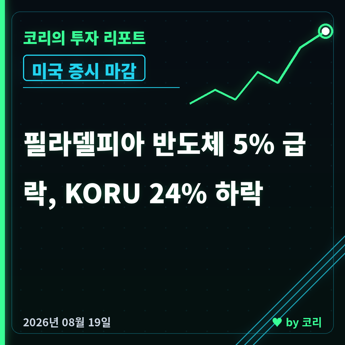 미국 증시 마감 8월 19일 나스닥 1.33%↓, 반도체 5% 급락 - 현장 사진 1 미국 증시 마감 8월 19일 나스닥 1.33%↓, 반도체 5% 급락 - 현장 사진 1